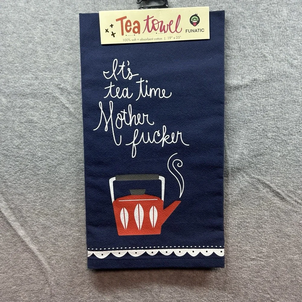 Kitchen Towel Tea Pot 